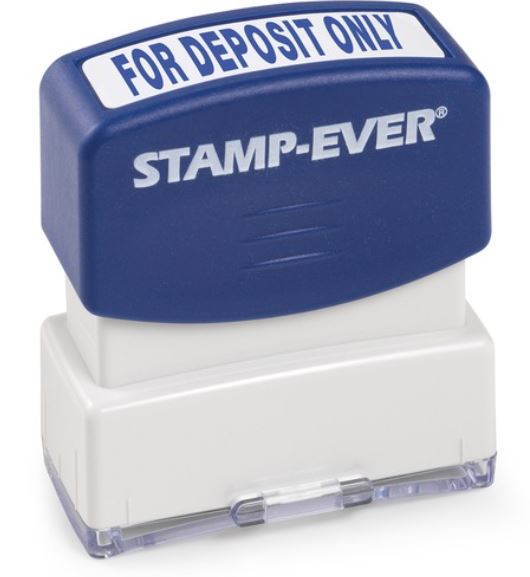 Trodat FOR DEPOSIT ONLY Pre-inked Stamp